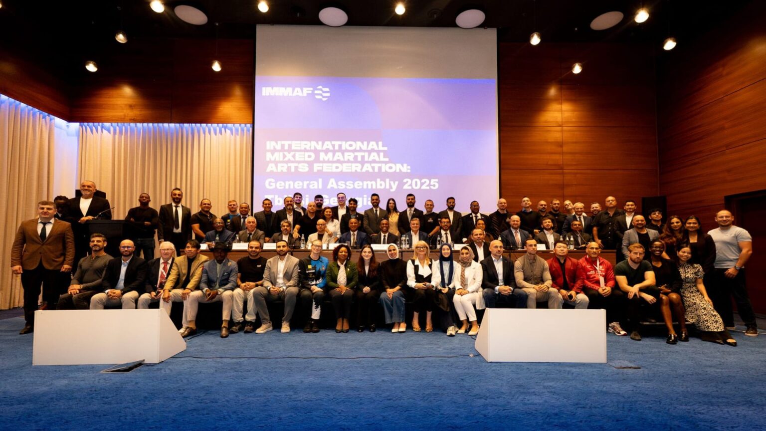 IMMAF members gather in Georgia for 2025 General Assembly to review progress, elect new board members and share strategic insights IMMAF general assembly