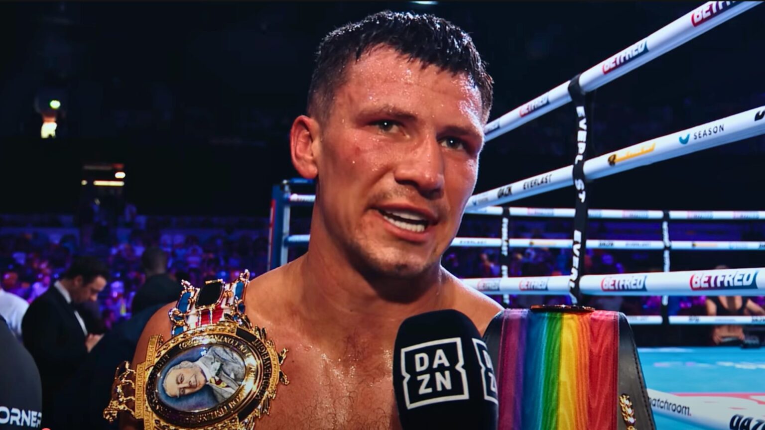 Kieron Conway plans to stop ‘disrespectful’ George Liddard, then move to the world stage Kieron Conway