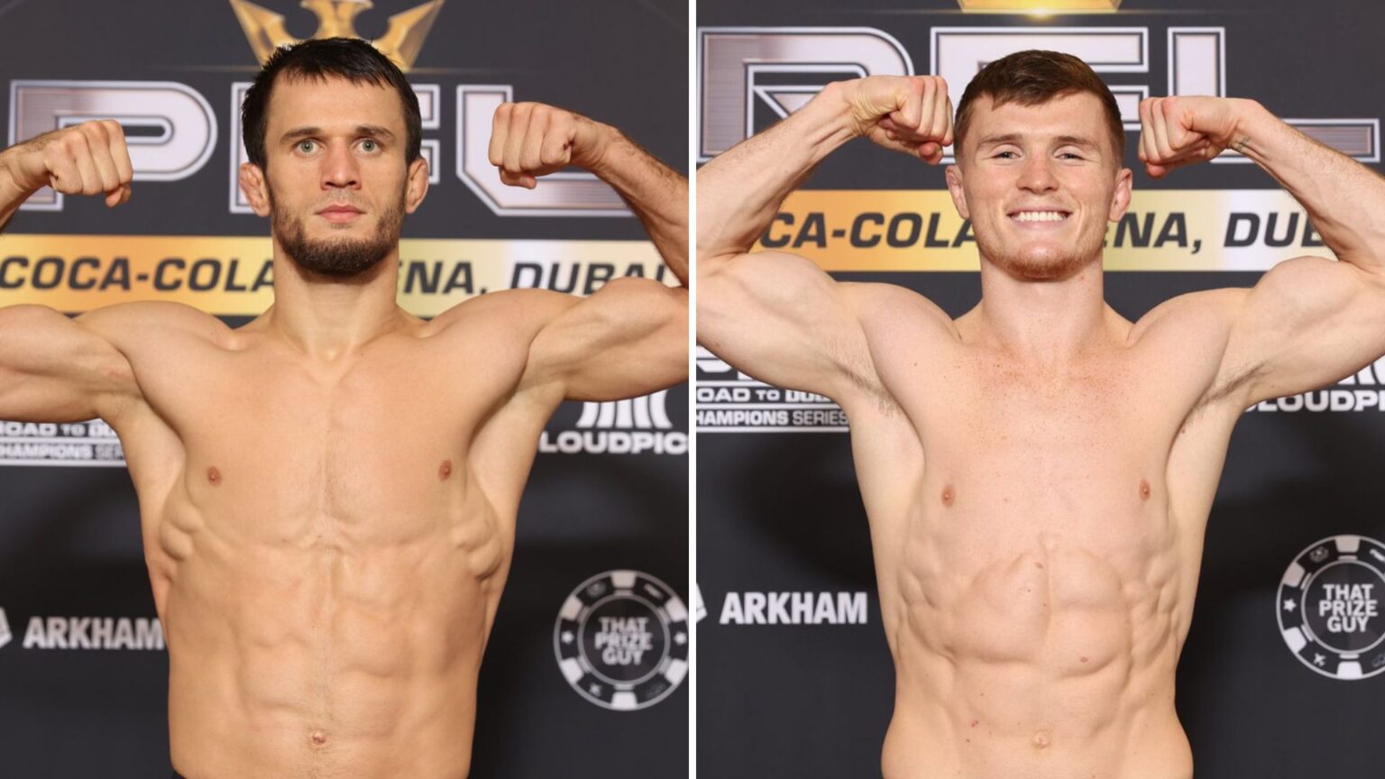 PFL Champions Series 2 weigh-ins: Nurmagomedov and Hughes on weight for title rematch Usman Nurmagomedov and Paul Hughes