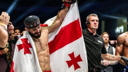 Rauli Tuturauli captures interim lightweight title at BRAVE CF: Georgia vs The World Rauli Tuturauli