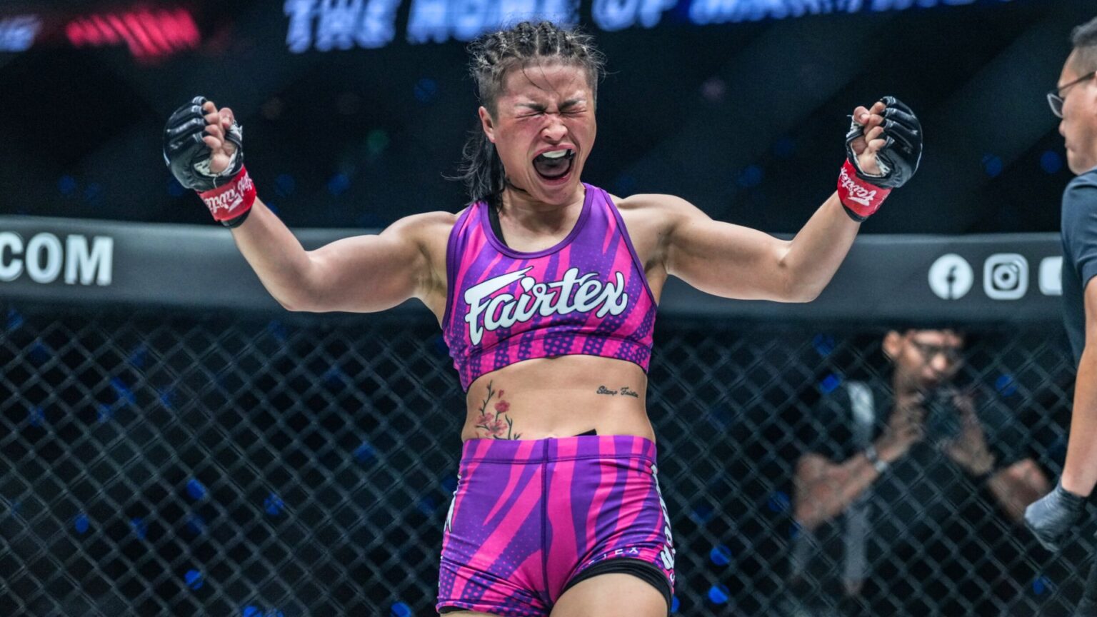 ONE 173: Stamp Fairtex returns after two-year recovery from knee injury Stamp Fairtex