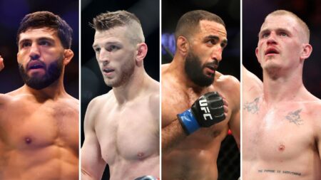 Arman Tsarukyan, Dan Hooker, Belal Muhammad, Ian Machado Garry