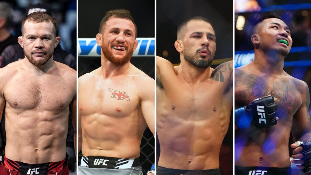 Petr Yan, Merab Dvalishvili, Alexandre Pantoja, Joshua Van