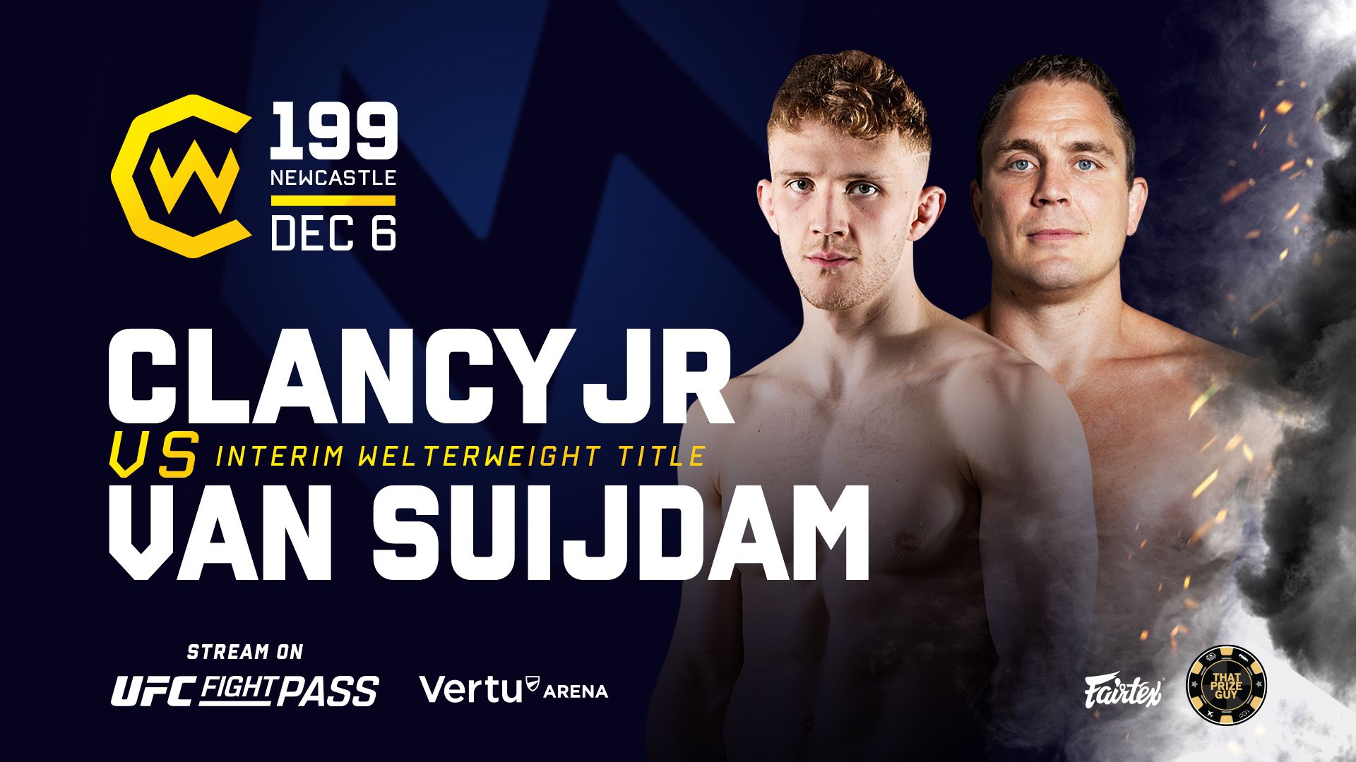 Sean Clancy Jr vs Melvin van Suijdam