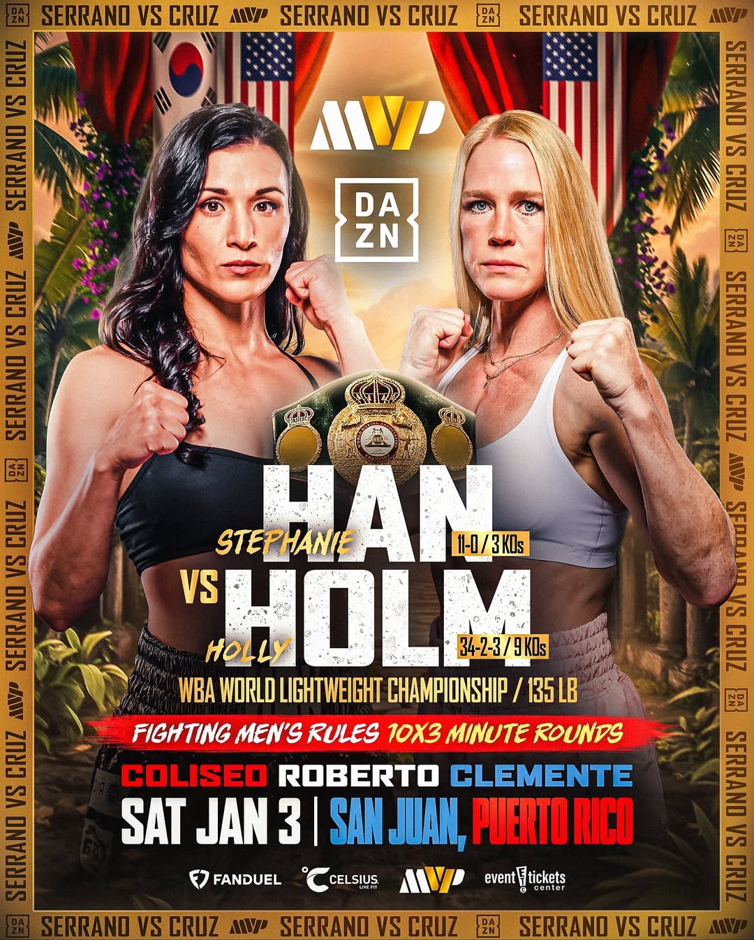 Stephanie Han vs Holly Holm poster
