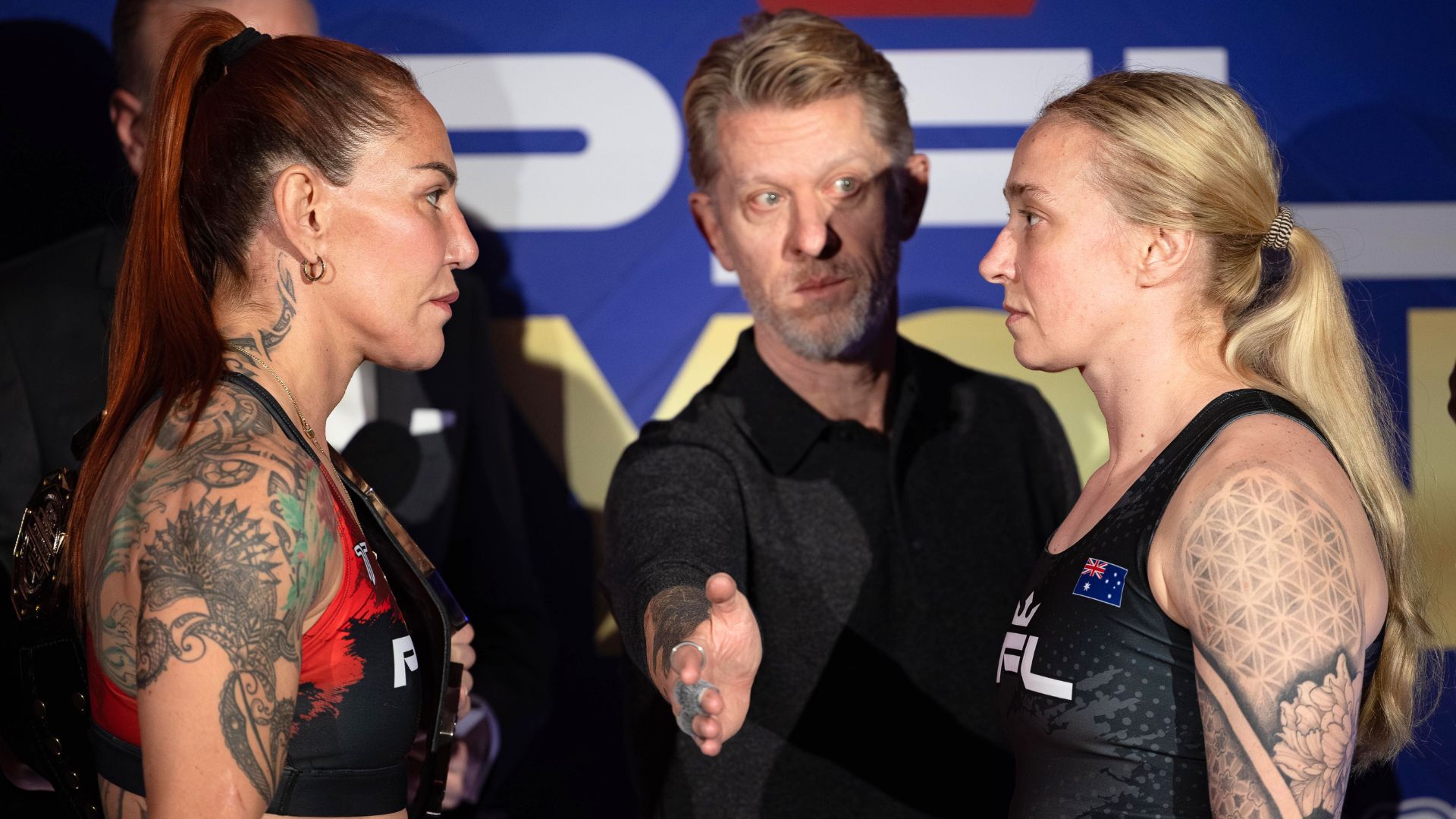 Cris Cyborg and Sara Collins