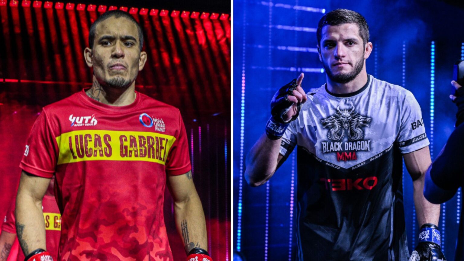 ONE Fight Night 39: Lucas Gabriel faces Magomed Akaev in rescheduled lightweight contest Lucas Gabriel and Magomed Akaev