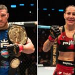 Vadim Nemkov and Cris Cyborg at PFL Lyon