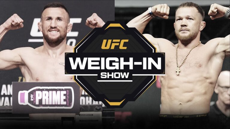 UFC 323 weigh-in show
